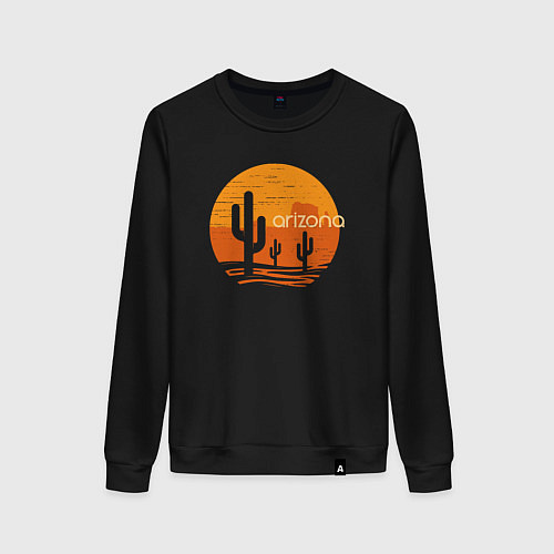 Женский свитшот Аризона / Черный – фото 1