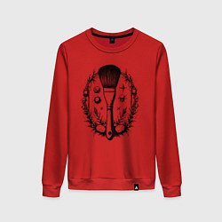 Женский свитшот Космическая кисть