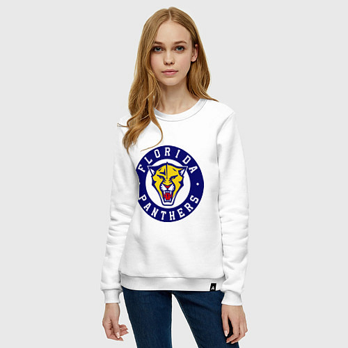 Женский свитшот HC Florida Panthers / Белый – фото 3