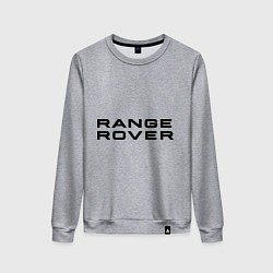 Свитшот хлопковый женский Range Rover, цвет: меланж