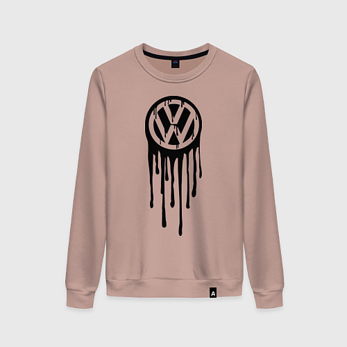 Женский свитшот Volkswagen / Пыльно-розовый – фото 1