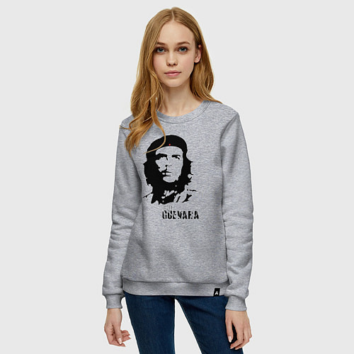 Женский свитшот Эрнесто Че Гевара / Меланж – фото 3
