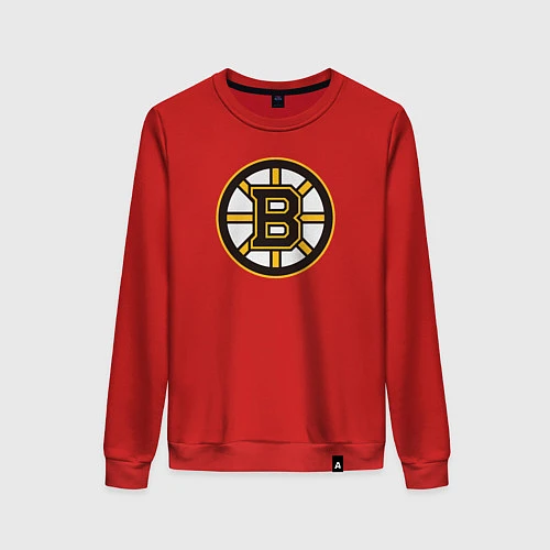 Женский свитшот Boston Bruins / Красный – фото 1