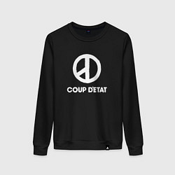 Свитшот хлопковый женский G Dragon: Coup D'etat, цвет: черный