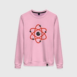 Свитшот хлопковый женский Atomic Heart: Nuclear, цвет: светло-розовый