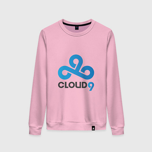 Женский свитшот Cloud9 / Светло-розовый – фото 1