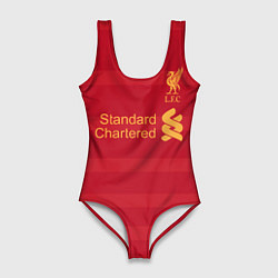 Купальник-боди 3D женский Liverpool FC: Standart Chartered, цвет: 3D-принт