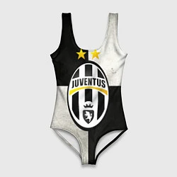 Купальник-боди 3D женский Juventus FC, цвет: 3D-принт