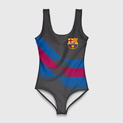 Женский купальник-боди Barcelona FC: Dark style