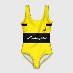 Женский купальник-боди Lamborghini Style