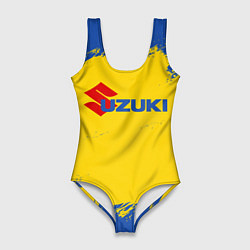 Купальник-боди 3D женский Suzuki Сузуки Z, цвет: 3D-принт