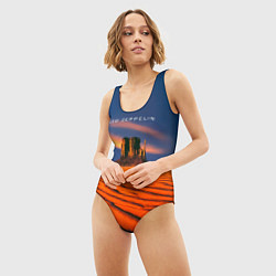 Купальник-боди 3D женский Led Zeppelin коллекционное, цвет: 3D-принт — фото 2