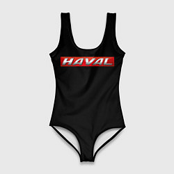 Купальник-боди 3D женский Haval auto, цвет: 3D-принт