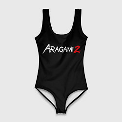 Купальник-боди 3D женский Aragami, цвет: 3D-принт