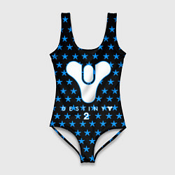 Купальник-боди 3D женский Destiny star, цвет: 3D-принт
