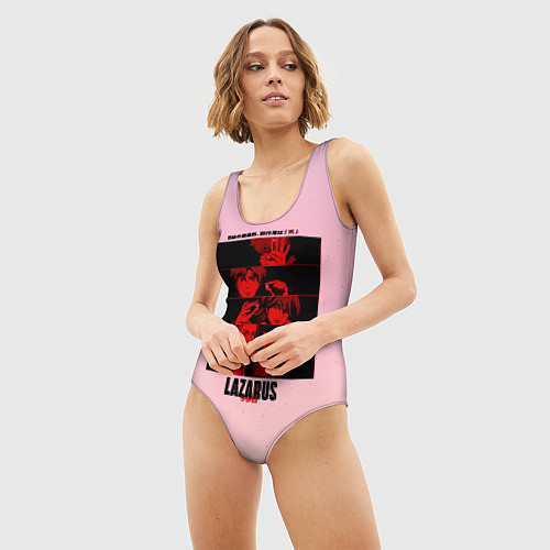 Женский купальник-боди Lazarus Art / 3D-принт – фото 3