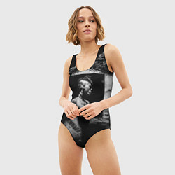 Купальник-боди 3D женский Тентасьон в темноте, цвет: 3D-принт — фото 2