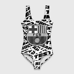 Купальник-боди 3D женский AAP Rocky barcelona, цвет: 3D-принт