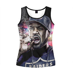 Майка-безрукавка женская Ice Cube: Big boss, цвет: 3D-черный