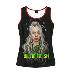 Майка-безрукавка женская BILLIE EILISH, цвет: 3D-красный