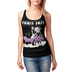 Майка-безрукавка женская Deep Purple - Paris 1975, цвет: 3D-белый — фото 2
