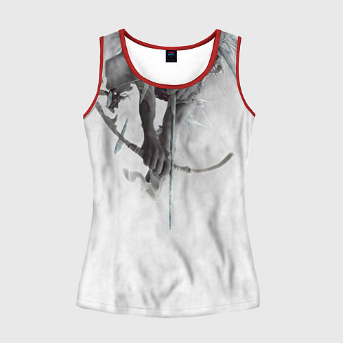 Женская майка без рукавов The Hunting Party - Linkin Park / 3D-Красный – фото 1