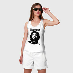 Майка женская хлопок Che Guevara, цвет: белый — фото 2