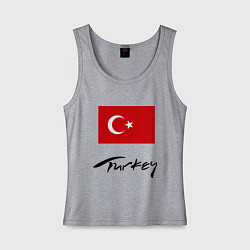 Женская майка Turkey