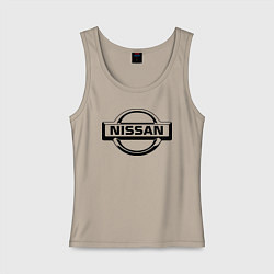 Женская майка Nissan club