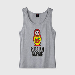 Женская майка Russian Barbie