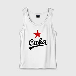 Женская майка Cuba Star