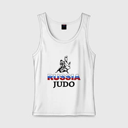 Женская майка Russia judo