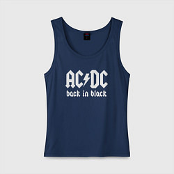 Женская майка ACDC BACK IN BLACK