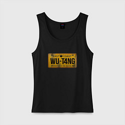 Майка женская хлопок Wu-Tang - East Coast, цвет: черный