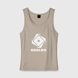 Женская майка ROBLOX WHITE LOGO