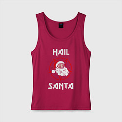 Женская майка Hail Santa