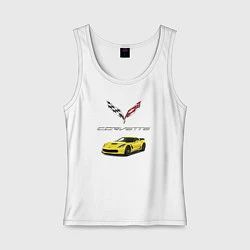 Женская майка Chevrolet Corvette motorsport