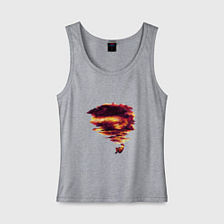Женская майка Мечта о огненном закате