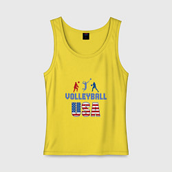 Женская майка USA - Volleyball
