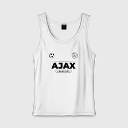 Женская майка Ajax Униформа Чемпионов