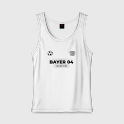 Женская майка Bayer 04 Униформа Чемпионов