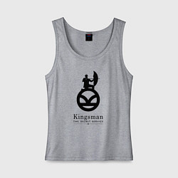 Женская майка Kingsman Секретная служба - logo