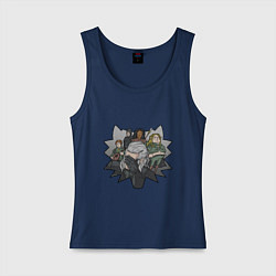 Женская майка Ведьмак в печали