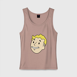 Женская майка Vault boy head