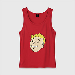 Женская майка Vault boy head