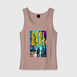 Женская майка Cool Bart - urban fantasy