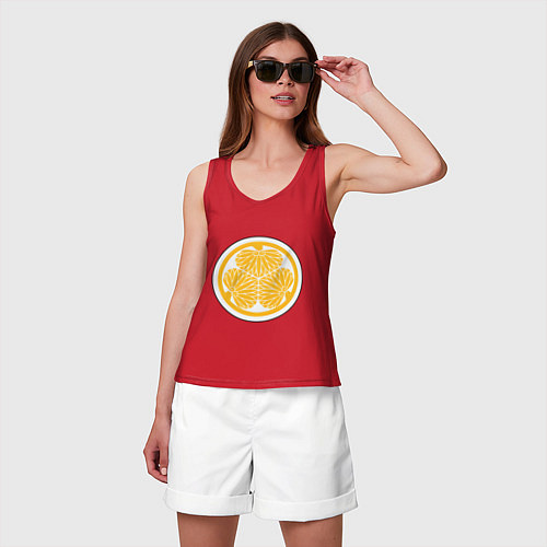 Женская майка Клан Токугава Total War: Shogun 2 / Красный – фото 3