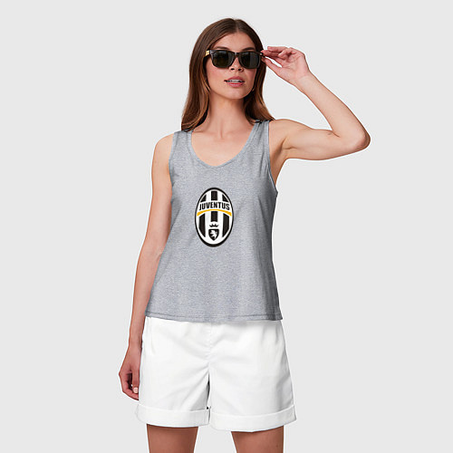 Женская майка Juventus sport fc / Меланж – фото 3