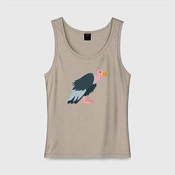 Женская майка Стервятник птица
