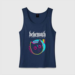 Женская майка Behemoth rock star cat